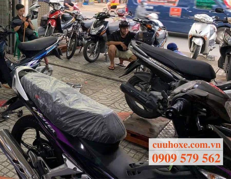 Đội cứu hộ xe máy lưu động Bà Rịa Vũng Tàu