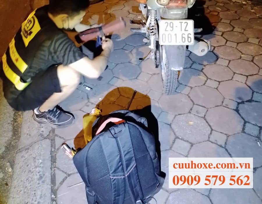 Vá vỏ xe máy Đà Nẵng